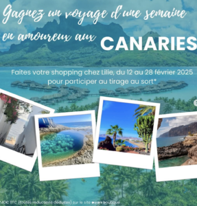 Gagner Un Voyage Aux Canaries Chez Lilie