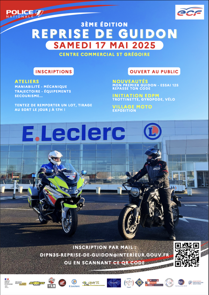 Affiche Reprise De Guidon 2025