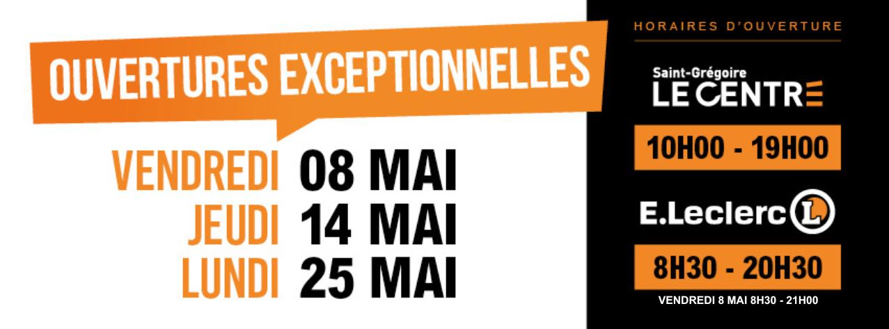 Ouverture Mai
